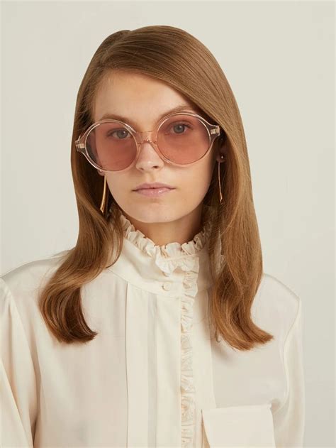 celine round eyeglasses|celine transparent sunglasses.